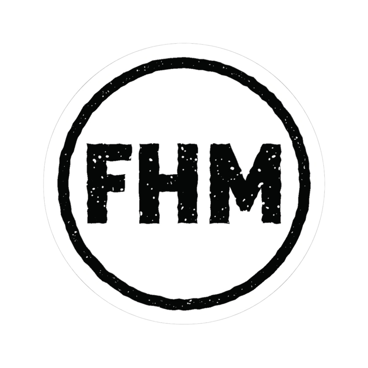 FHM Stickers, two sizes