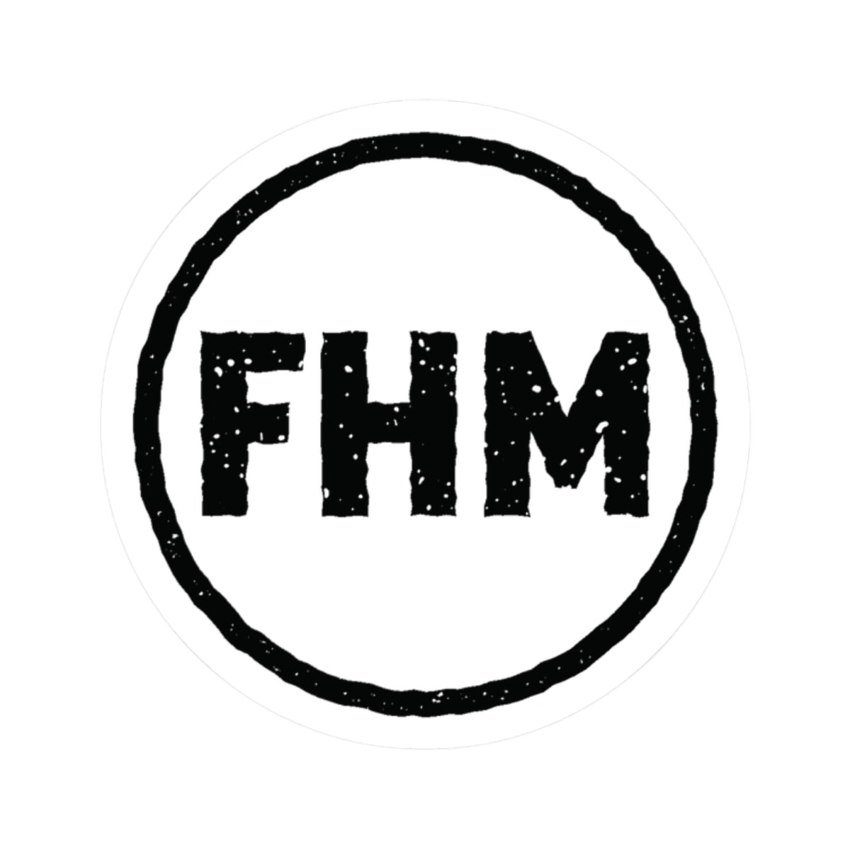 FHM Stickers, two sizes
